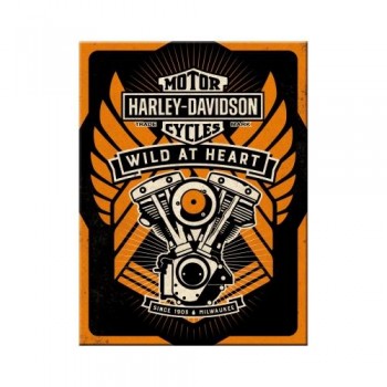 Магнит Nostalgic-Art "Harley-Davidson Wild At Heart" (14347)